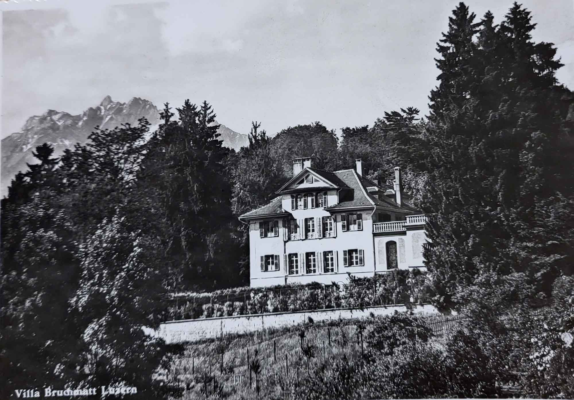 Villa Bruchmatt ca. 1945 Villa Bruchmatt ca. 1945